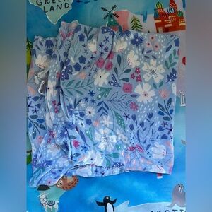 Little Sleepies Pastel Floral swaddle